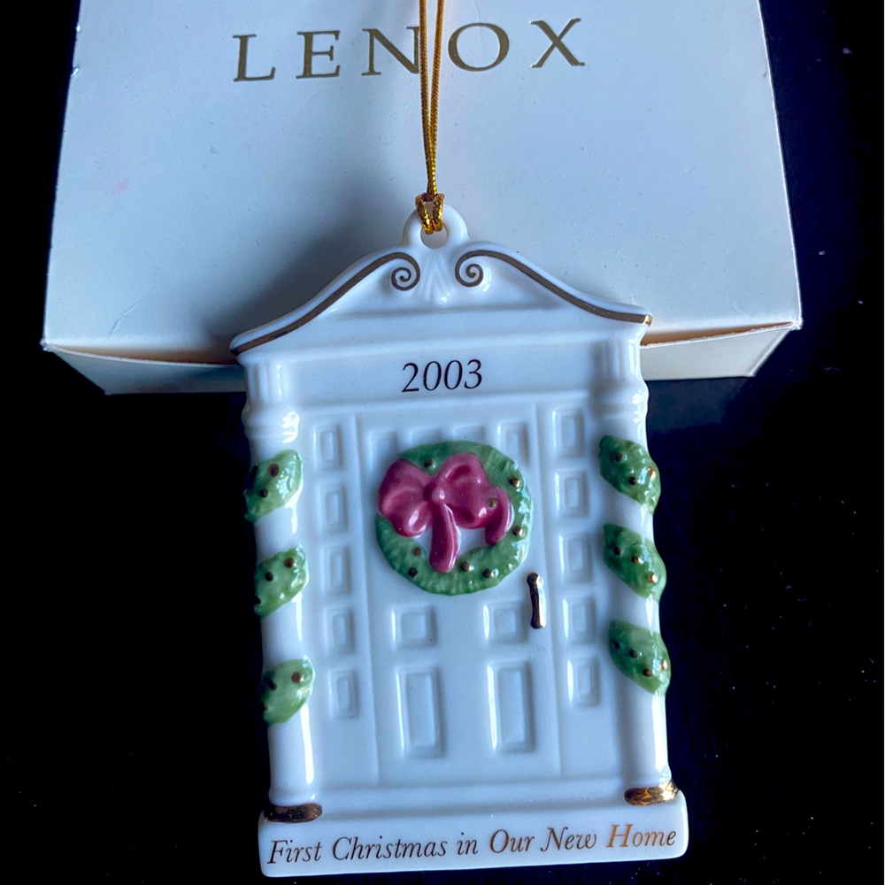 Lenox “First Christmas in our new home 2003” ornament